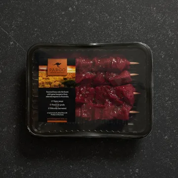 Paroo Kangaroo Herb & Garlic Skewers 360g